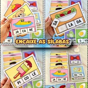 Recurso Encaixe das Silabas para impressão