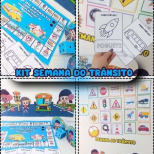 Kit semana do trânsito para impressão