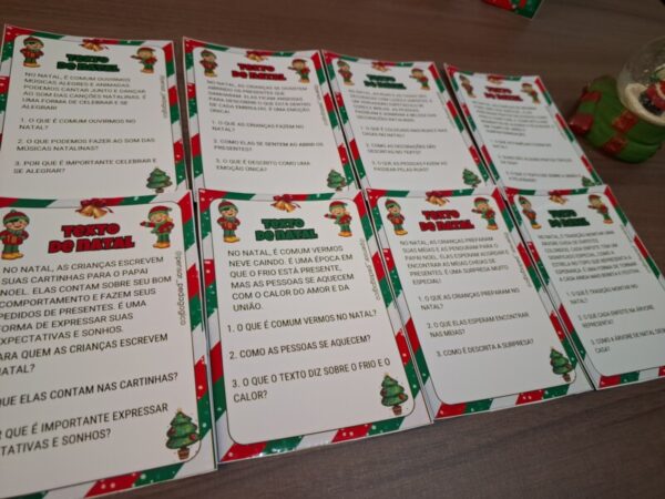 Adivinhas de Natal em fichas- arquivo digital - Imagem 3