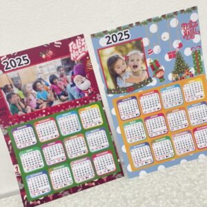Kit Calendários 2025 para lembrança (3 modelos) arquivo digital