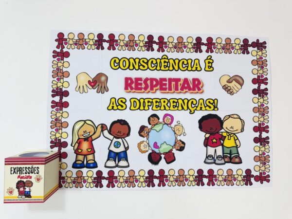 Super Kit Consciência Negra- Painel, história na caixa, fichas- arquivo digital - Imagem 3