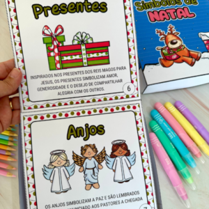 História na Caixa “Símbolos de Natal”