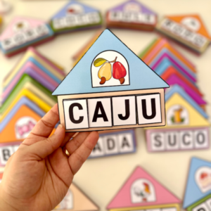 Casinha das Palavras para impressão