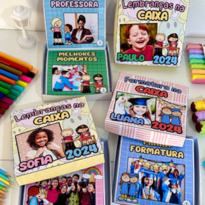 Material Formatura na Caixa e Lembranças na Caixa