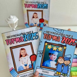 Cartão Recordações 2025 para impressão