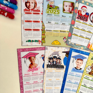 11 modelos de Calendários 2025 - arquivo digital