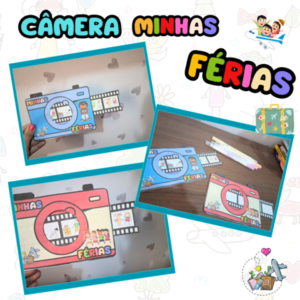 Câmera minhas férias- registrando memórias com desenhos- arquivo digital