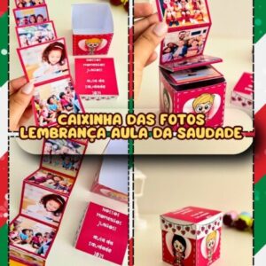 Caixinha das Fotos: lembrança aula da saudade