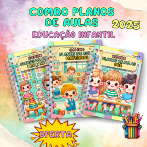 Combo Planos de Aulas sequências didáticas- Educação Infantil