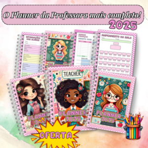 Planner da Professora 2025 atualizado