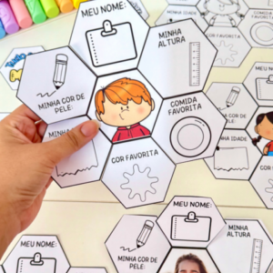 Lapbook “Tudo sobre mim” para trabalhar Identidade