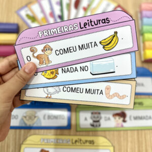 Fichas primeiras leituras para impressão