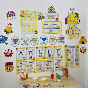 Kit Sala Abelhinhas para impressão