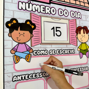 Cartaz Númerodo Dia para impressão