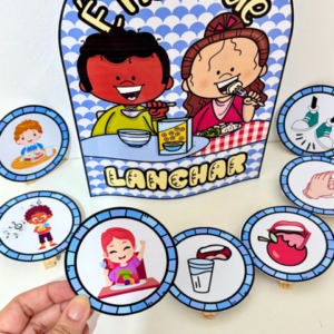 Luva musical “É hora de Lanchar”