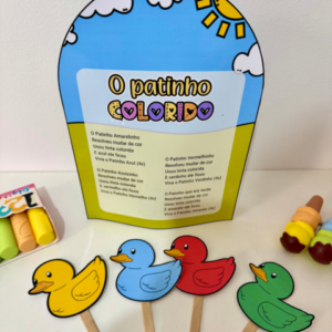 Luva musical “O Patinho Colorido”