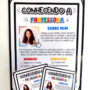 Tablet da Professora- Volta as aulas para impressão