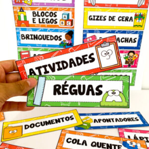 34 Etiquetas Organizadoras para impressão