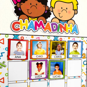  Chamadinha com Foto para impressão