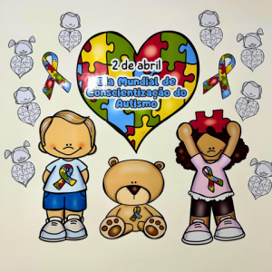 Kit Dia Mundial de Conscientização do Autismo para impressão