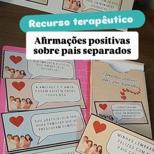 Recurso Afirmações Positivas Pais Separados para impressão- recurso terapêutico