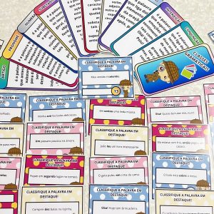 Super Kit de Cards das Classes Gramaticais- para impressão