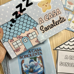 Kit Completo Sequência A casa Sonolenta para impressão
