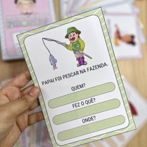 Fichas interpretação de frases para impressão