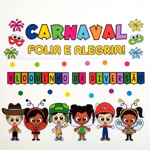Painel: CARNAVAL, FOLIA E ALEGRIA para impressão