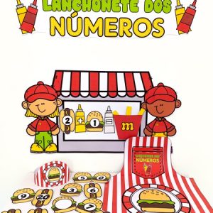  Lanchonete dos Números para impressão
