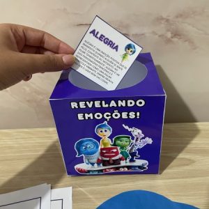 Caixa das emoções para impressão