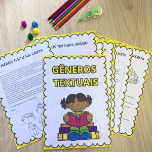 Atividades- gêneros textuais para impressão