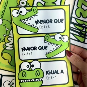 Maior, menor ou igual para impressão