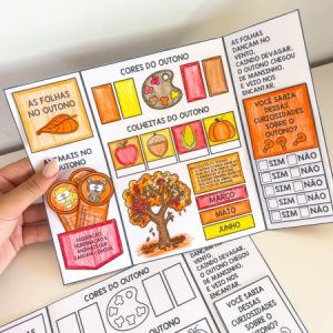 Lapbook Outono para impressão