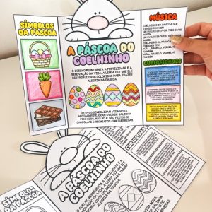 Lapbook da Páscoa para impressão