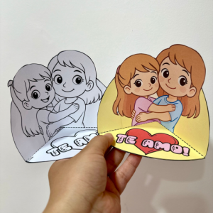 Atividade 3D Dia das Mães para impressão