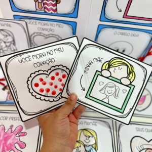 Atividade “Livro da Mamãe” para dia das mães para impressão