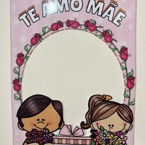 Moldura para foto Dia das Mães para impressão