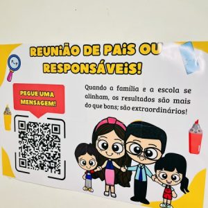 Reunião de Pais QR CODE para impressão