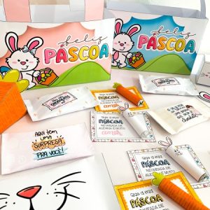 Kit Lembrançinhas da Páscoa para impressão