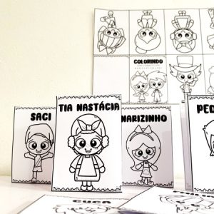 Livrinhos Sítio do picapau para impressão