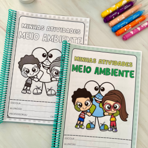 Apostila tema Meio Ambiente 22 páginas para impressão