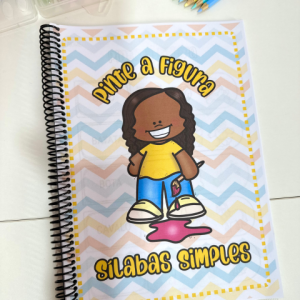 Apostila Pinte as Figura- Sílabas Simples para imrpessão