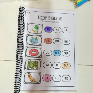 Apostila “Pinte a Sílaba” para impressão