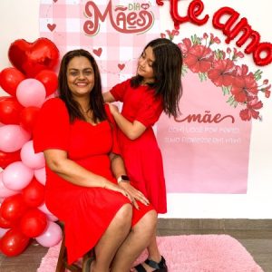 Painel Dia das Mães para foto Versão 3 para impressão