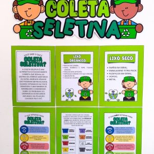 Cartaz Coleta Seletiva versão 2 para impressão