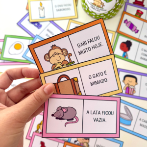 Recurso Dominó de Frases- Sílabas Simples
