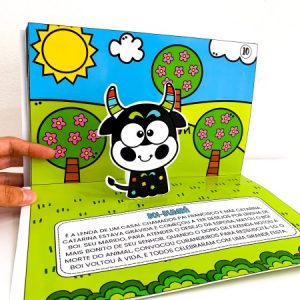 Livro 3D para trabalhar o Folclore para impressão