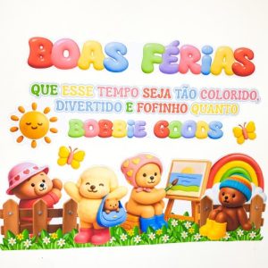 Painel “Boas Férias” da Bobbie Goods para impressão