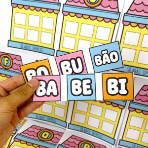  Casinhas das Sílabas para impressão